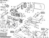 Bosch 0 600 270 142 Belt Sander 240 V / Gb Spare Parts